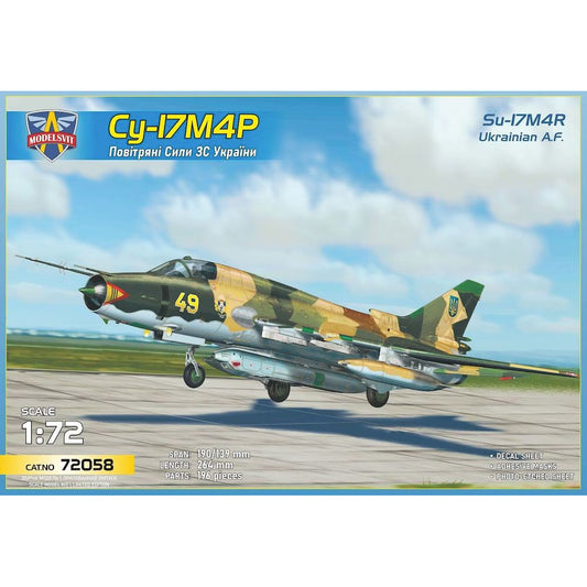 Modelsvit 72058 Sukhoi Su-17M4R Ukrainian Air Force 1:72 Model Kit