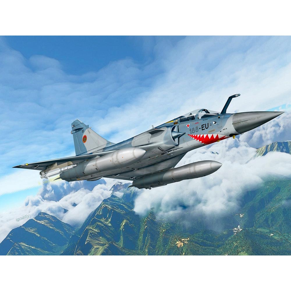 Modelsvit 72072 Dassault Mirage 2000 5F 1:72 Plastic Model Kit