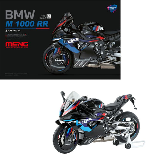Meng MT-009s BMW M 1000 RR Motorbike Pre-colored Edition 1:9 Model Kit
