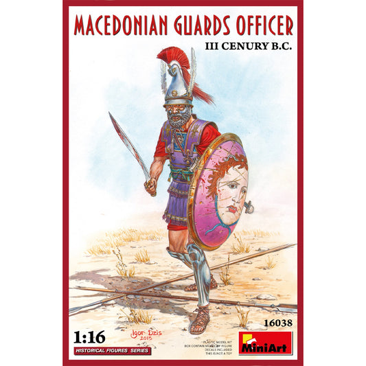 Miniart 16038 Macedonian Guards Officer III Century BC 1:16 Model Kit