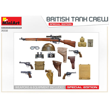 Miniart 35332 British Tank Crew - Special Edition 1:35 Model Kit