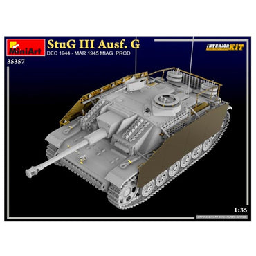 Miniart 35357 StuG III Ausf. G MIAG Prod. 1:35 Tank Model Kit