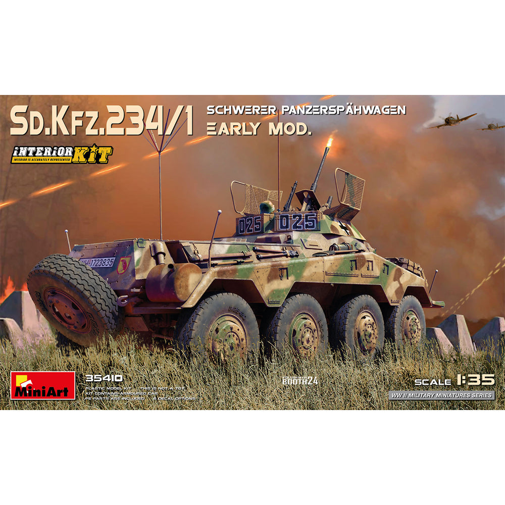 Miniart 35410 Sd.Kfz.234/1 Early Mod. 1:35 Model Kit