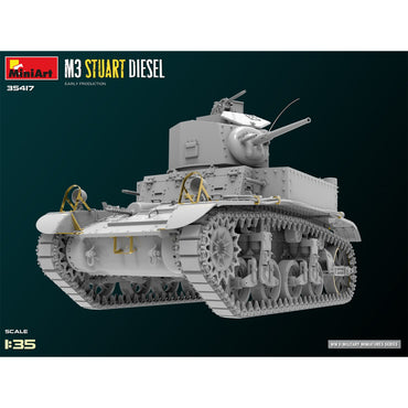 Miniart 35417 M3 Stuart Diesel Early Prod. 1:35 Model Kit
