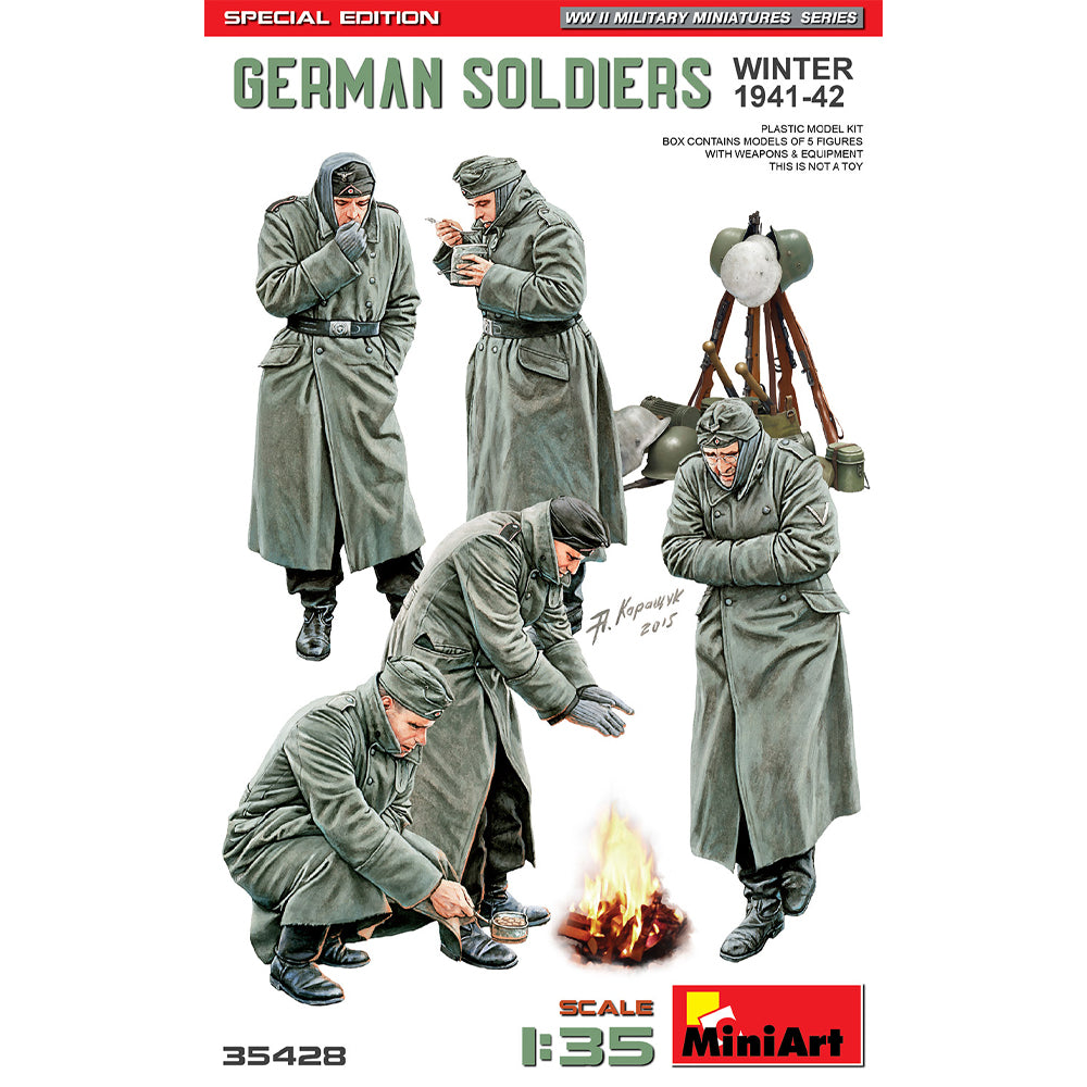 Miniart 35248 German Soldiers Winter 1941-42 Special Edition 1:35 Model Kit