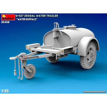 Miniart 35458 G-527 250Gal Water Trailer "Water Buffalo" 1:35 Model Kit