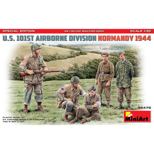 Miniart 35475 US 101st Airborne Normandy 1944 Special Ed. 1:35 Model Kit