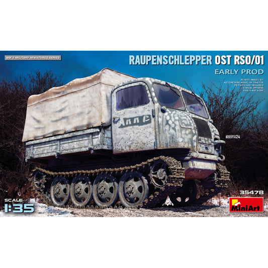Miniart 35478 Raupenschlepper OST RS0/01 Early Prod. 1:35 Model Kit