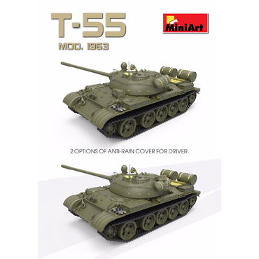 Miniart 37018 T-55 Mod. 1963 Interior Kit 1:35 Model Kit