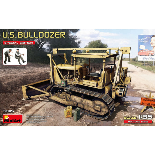 Miniart 38118 U.S Bulldozer Special Edition 1:35 Model Kit