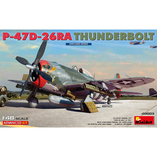 Miniart 48003 Republic P-47D-26RA Thunderbolt Advanced 1:48 Model Kit