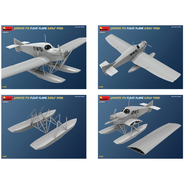 Miniart 48004 Junkers F13 Float Plane Early Prod. 1:48 Model Kit