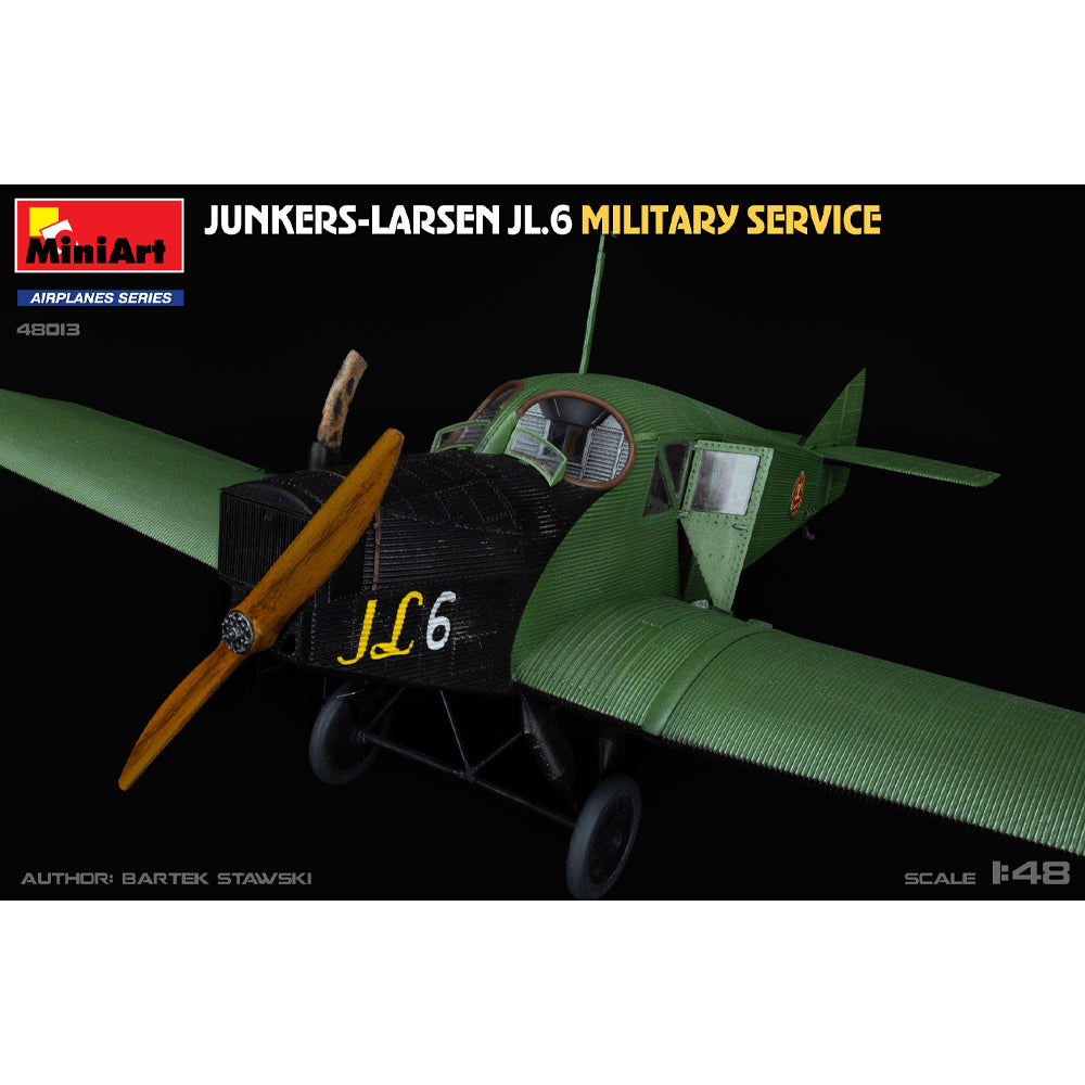Miniart 48013 Junkers-Larsen JL.6 Military Service 1:48 Model Kit