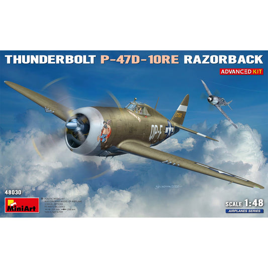 Miniart 48030 Thunderbolt P-47D-10RE Razorback Advanced 1:48 Model Kit