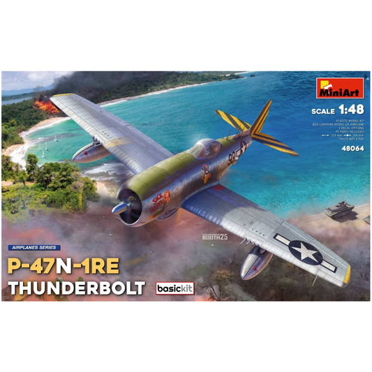 Miniart 48064 Republic P-47N-1RE Thunderbolt Basic Kit 1:48 Model Kit