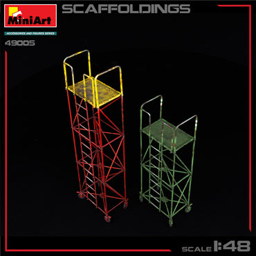 Miniart 49005 Scaffoldings 1:48 Model Kit