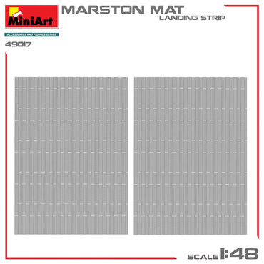 Miniart 49017 Marston Mat Landing Strip 1:48 Model Kit