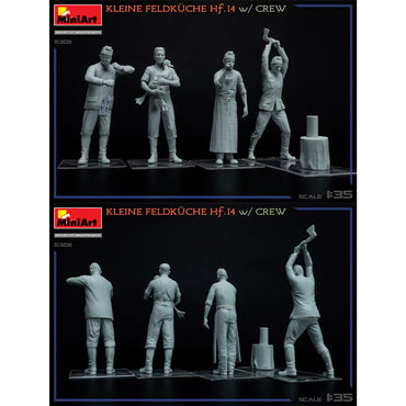 Miniart 53011 Kleine Feldkuche Hf.14 w/Crew 1:35 Model Kit
