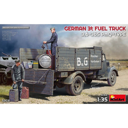 Miniart 53031 German 3t Fuel Truck 3,6-36S PmQ-Type 1:35 Model Kit