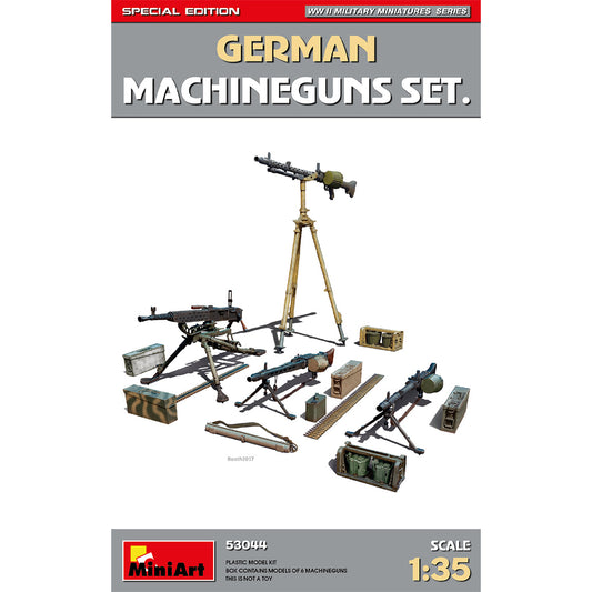 Miniart 53044 German machine Guns Set (Special) 1:35 Model Kit
