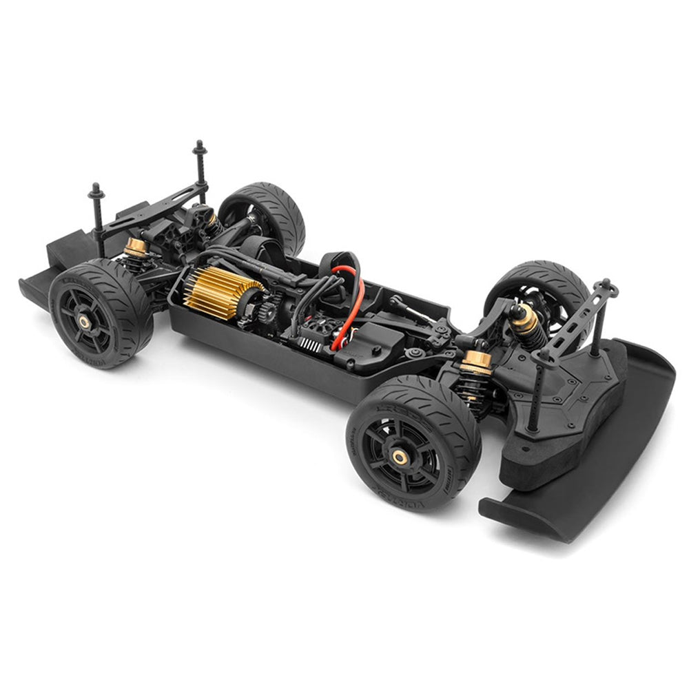 Maverick QuantumR Flux 4S 1:8 RTR RC Muscle Car - Black/Red 150350
