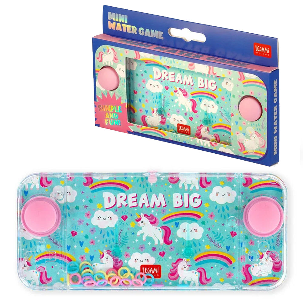 Legami Mini Water Game - Unicorn