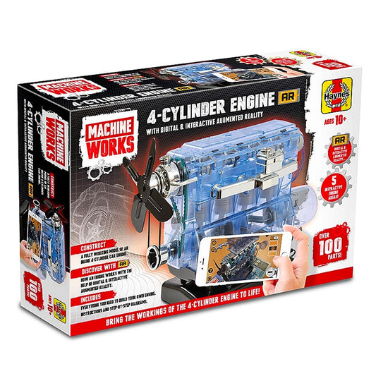 Machine Works 4-Cylinder Engine w/AR App STEM Model