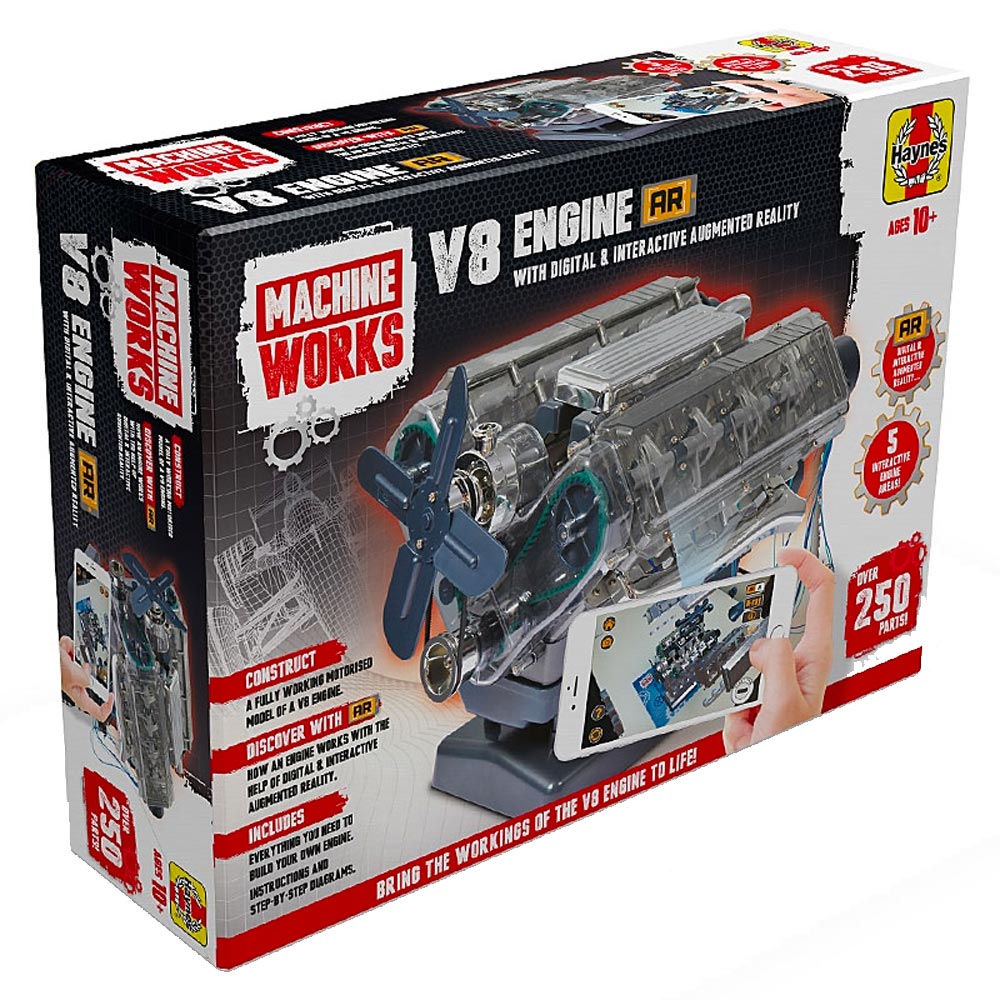Machine Works V8 Engine w/AR App STEM Model