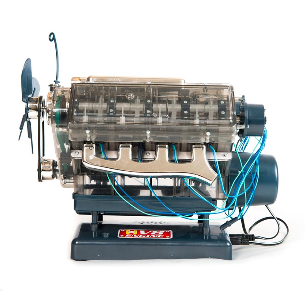 Machine Works V8 Engine w/AR App STEM Model