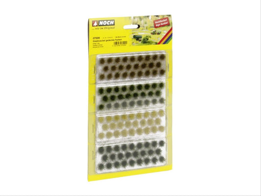 Noch Assorted Grass Tufts 6mm (104) Multi Scale 7009