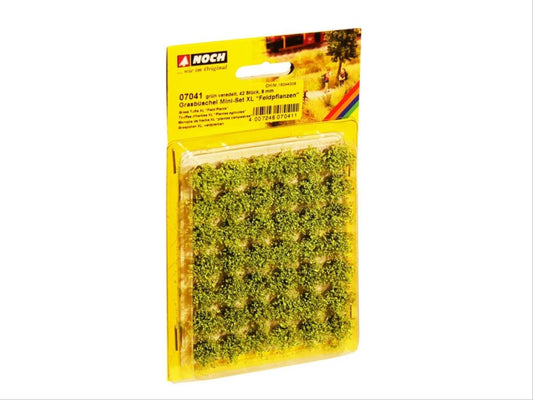 Noch 07041 Grass Tufts XL 9mm Field Plants Green (42)