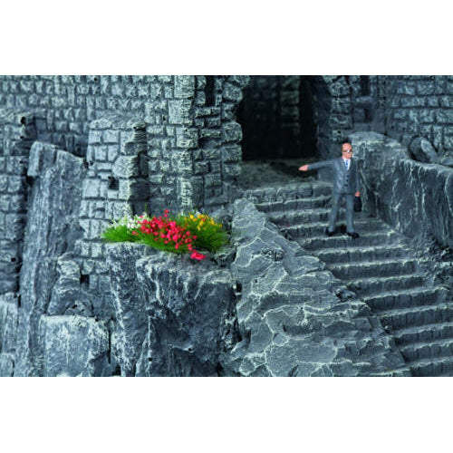 NOCH Flowering Grass Tufts 6mm (105) HO Gauge Scenics 07135