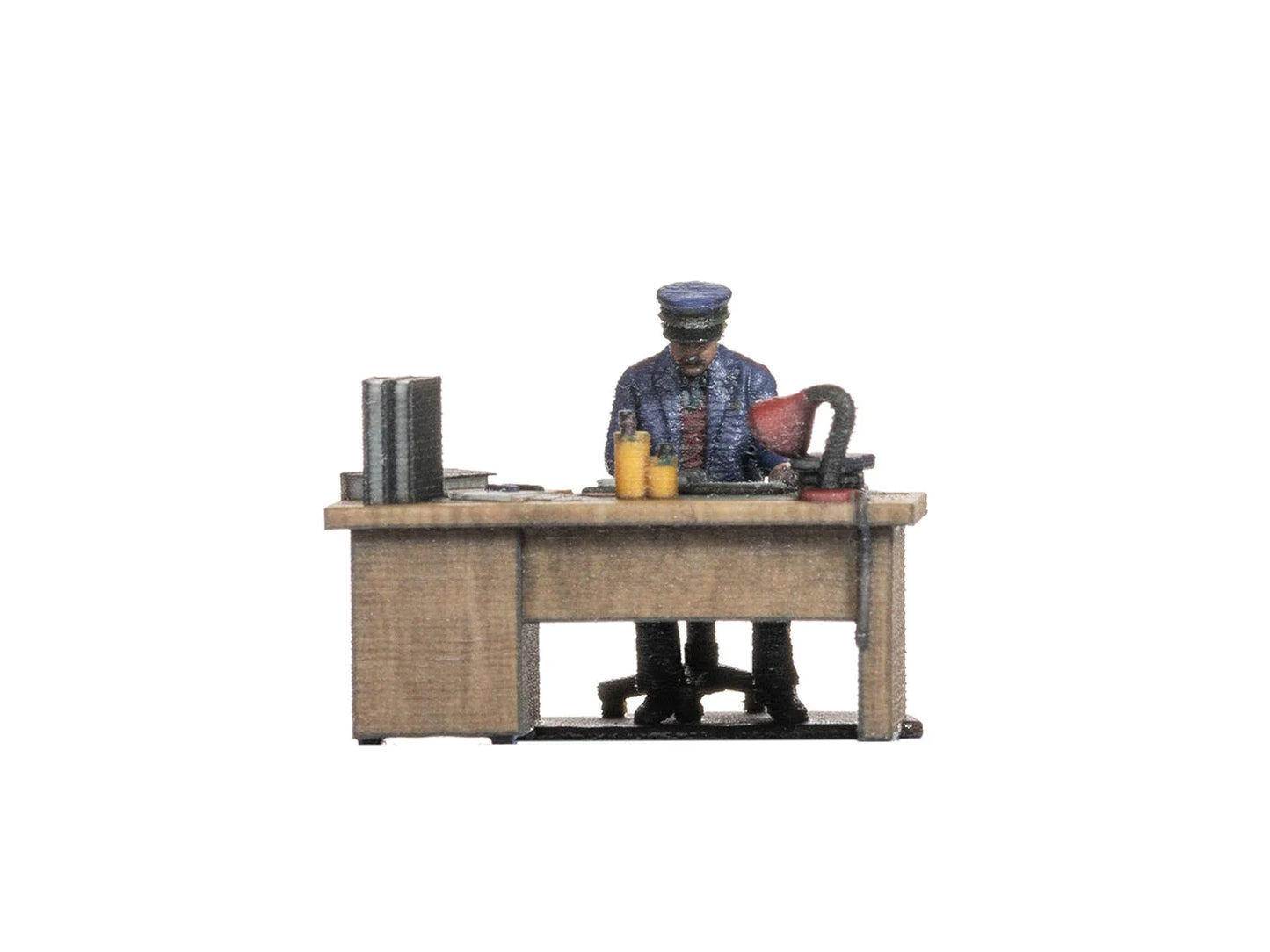 Noch Railway Official at his Desk 3D Master Figure N10220 HO Gauge