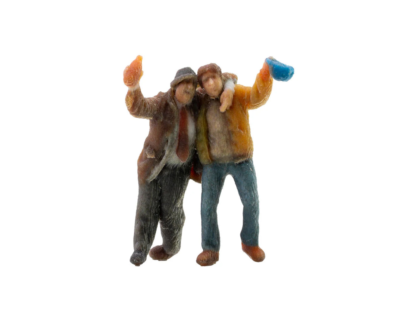 Noch Boozers (2) 3D Master Figure N10440 HO Gauge