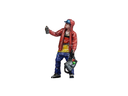 Noch Graffiti Artist 3D Master Figure HO Gauge N10601