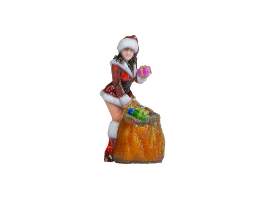 Noch Santa Girl 3D Master Figure HO Gauge N10703