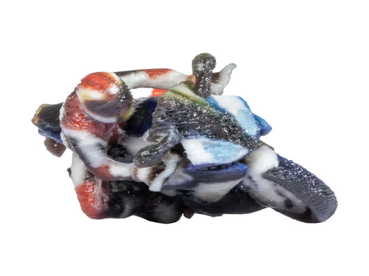 Noch 10902 Sports Motorbike Cornering Ridden 3D Master Figure HO Gauge