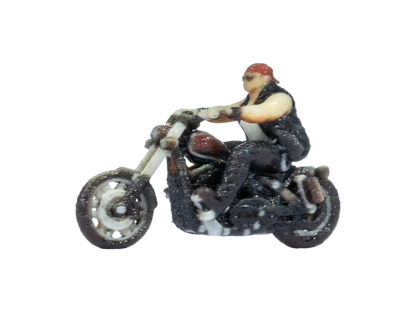 Noch 10903 Chopper Ridden by Biker 3D Master Figure HO Gauge