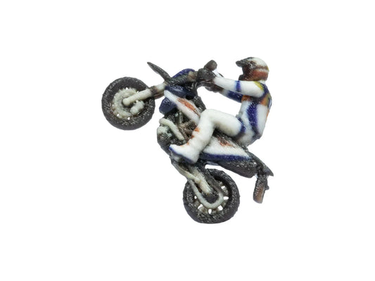 Noch 10906 Motocross Motorbike Wheelie 3D Master Figure HO Gauge