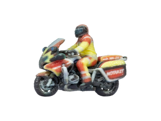 Noch 10911 German Ambulance Motorbike 3D Master Figure HO Gauge