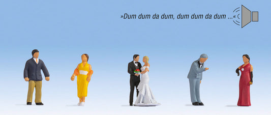 Noch Wedding Sound Scene N12861 HO Scale