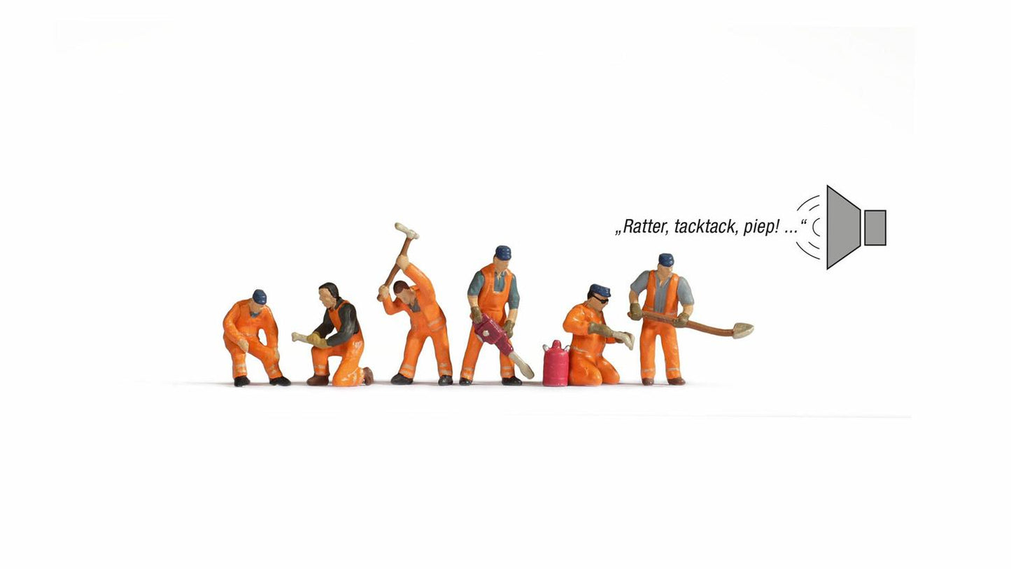 Noch 12951 Track Construction Site Sound Scene N Gauge