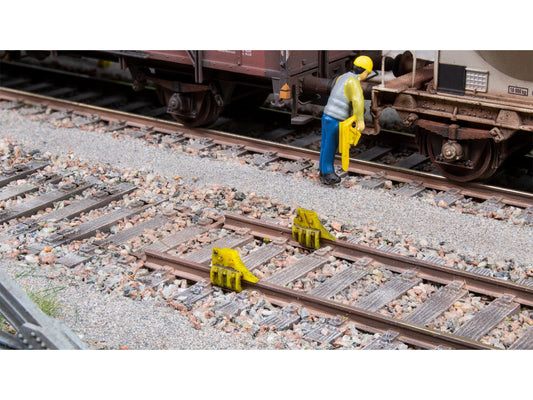 Noch Rail Anchor 3D Mini 10pcs (Pre-Built) N13604 HO Gauge