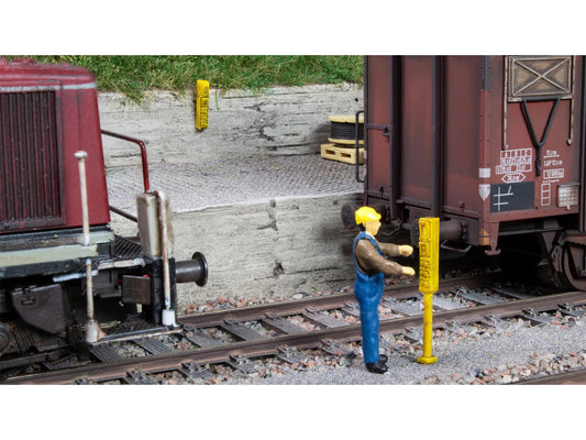 Noch Railway Telephone 3D Mini Set 10pcs (Pre-Built) N13605 HO Gauge