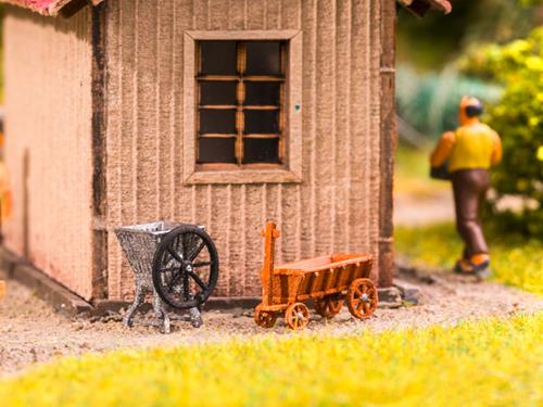 Noch Turnip Harvest Set 3D Mini (Pre-Built) N13724 HO Gauge