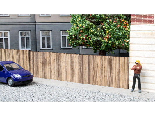 Noch Wooden Fencing 372x24mm Laser Cut Minis Kit N14213 HO Gauge