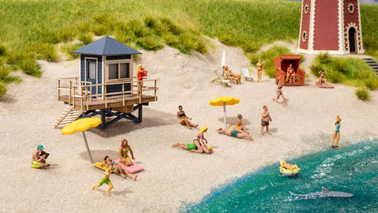 Noch Lifeguard's Tower Laser Cut Minis Kit N14265 HO Gauge