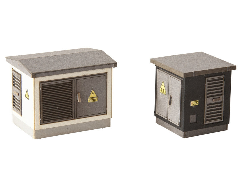 Noch 14314 Transformer Stations (2) Laser Cut Minis Kit HO