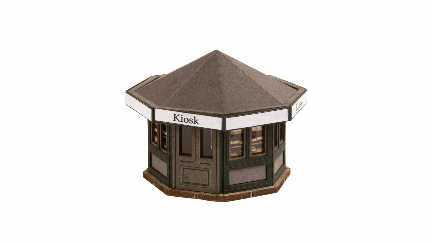 Noch 14320 Town Kiosk Laser Cut Minis Kit HO