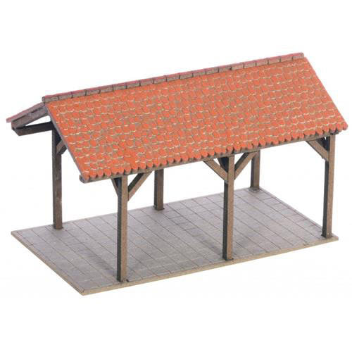 NOCH Car Port Laser Cut Minis Kit Gauge Scenics HO 14355
